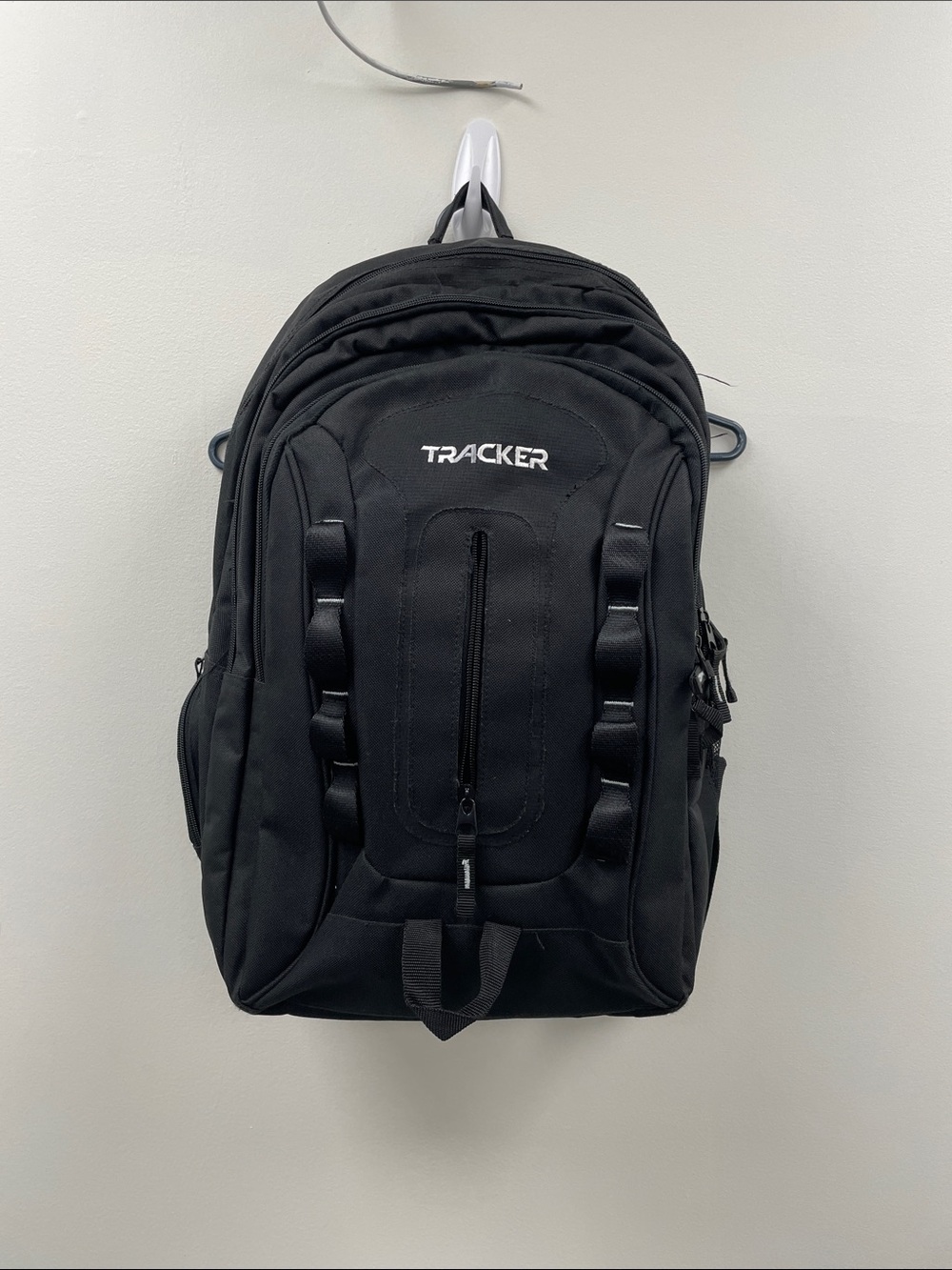 Men's Black Everyday Backpack with Multiple Compartments